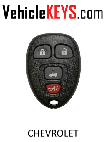 CHEVY REMOTE SHELL 4 Button
