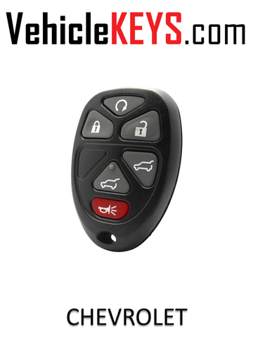 CHEVY REMOTE SHELL 6 Button