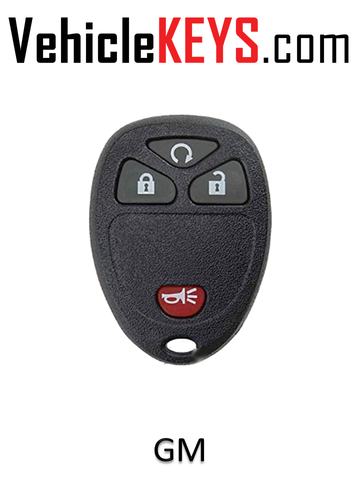 GM REMOTE SHELL 4 Button