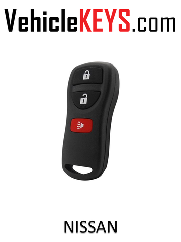 NISSAN REMOTE SHELL 3 Button